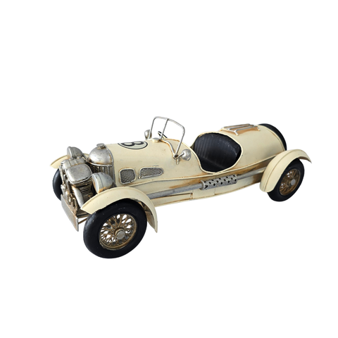 Miniatura de Carro Colecionável - Esportivo Retrô - Artesanal em Metal