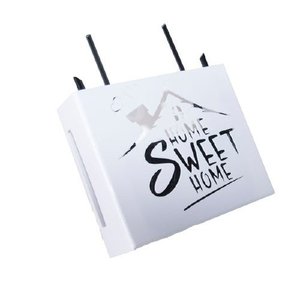 Suporte de Parede para Roteador Modem Organizador