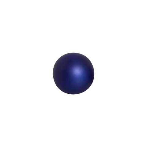 Esfera Grande Decorativa de Cerâmica para Centro de Mesa Azul Royal 12 cm Joelma Decorações