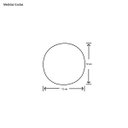 Ver imagem 2 de Esfera Grande Decorativa de Cerâmica para Centro de Mesa Azul Royal 12 cm Joelma Decorações