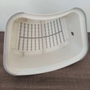 Ver imagem 4 de Banquinho 1 Degrau Step Banheiro Buba Infantil Anti Derrapante Branco e Cinza