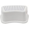 Banquinho 1 Degrau Step Banheiro Buba Infantil Anti Derrapante Branco e Cinza - 7