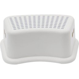 Banquinho 1 Degrau Step Banheiro Buba Infantil Anti Derrapante Branco e Cinza - 7 Banquinho 1 Degrau Step Banheiro Buba Infantil Anti Derrapante Branco e Cinza - 7