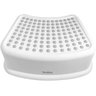 Banquinho 1 Degrau Step Banheiro Buba Infantil Anti Derrapante Branco e Cinza - 8