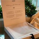 Ver imagem 3 de Fronha de Seda Pura Mulberry - King Blue Gardenia