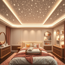 Ver imagem 1 de Céu Estrelado Kit Fibra Ótica Iluminação 300 Pontos Led Rgb