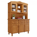 Ver imagem 2 de Cristaleira 5 Portas 3 Gavetas Brasil Cavazotto