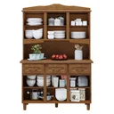 Ver imagem 4 de Cristaleira 5 Portas 3 Gavetas Brasil Cavazotto