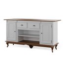 Ver imagem 1 de Bancada de Cozinha Hannover 2 Portas 2 Gavetas MDF 176cm Branca