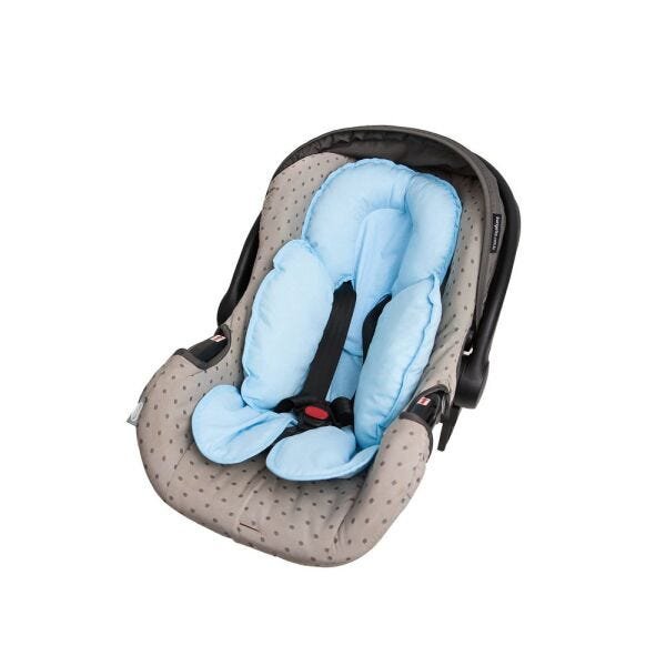 Capa Anatomica Para Bebe Conforto E Carrinho:Azul - 4