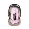 Capa Anatomica para Bebe Conforto e Carrinho:rosa - 3