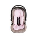 Ver imagem 3 de Capa Anatomica para Bebe Conforto e Carrinho:rosa