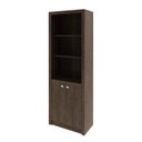 Ver imagem 3 de Armário para Escritório 60cm 2 Portas 3 Prateleiras Me4110 Tecno Mobili - Rústico