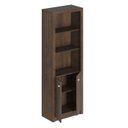 Ver imagem 4 de Armário para Escritório 60cm 2 Portas 3 Prateleiras Me4110 Tecno Mobili - Rústico