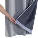 Ver imagem 3 de Cortina Blackout em Tecido Gelo Quarto Sala 2,80x1,80 Corta Luz Casa Dona