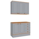 Ver imagem 2 de Kit Cozinha Modulada 3 Peças Aspen