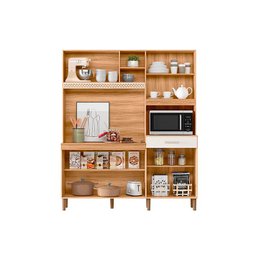 Kit de Cozinha 7 Portas Freijo/off White Cristal Yara Nicioli - 2
