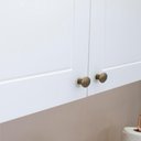 Ver imagem 3 de Armario Aéreo 3 Portas Mdf 120 Cm Americana C352 Branco Henn