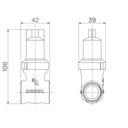 Ver imagem 2 de Registro de Gaveta Docol Base 3/4"