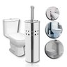Escova Vaso Sanitário Privada Limpeza Higienização Aço Inox - 1