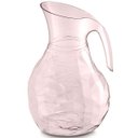 Ver imagem 1 de Jarro De Plástico Com Alça 2,3L Jarra Tango Para Água E Suco Rosa Translúcido UZ