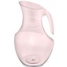 Jarra De Plástico Lisa Com Alça 2,1L Jarro Valsa Rosa Translúcido UZ - 1