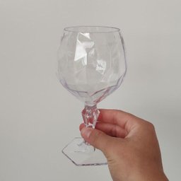 Taça Para Água Suco 350ml Plástico UZ Tango Transparente - 6