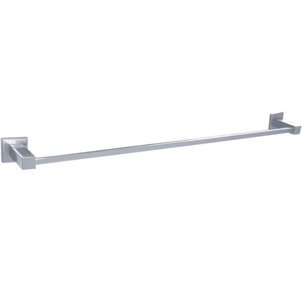 Suporte Porta Toalha De Banho Toalheiro 60cm Aço Inox Parede - 3