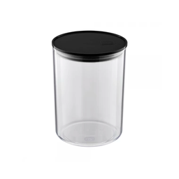 Pote Hermético Uz 1,4l Transparente C/tampa Preto Uz1300-pr - 1