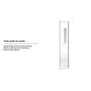 Ver imagem 2 de Porta Para Closet Com Espelho Individual 50cm Inox Espelho