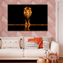 Ver imagem 2 de Quadro Leão Ouro -- BR ARTES Grande 118x78