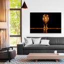 Ver imagem 3 de Quadro Leão Ouro -- BR ARTES Grande 118x78