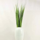Ver imagem 3 de Kit 4 Folhagens Capim Verde Artificial 78cm