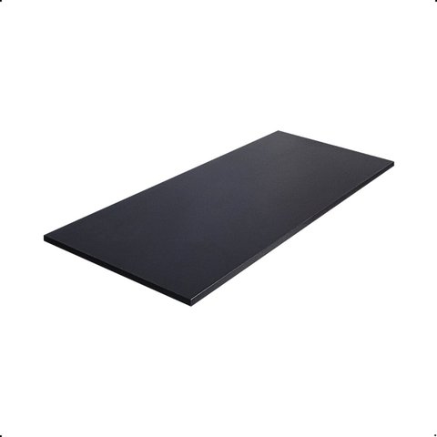 1 Prateleira Preta 80X35 Tampo Tabua Mdf  Organizadora Decoração Cozinha Quarto Banheiro Sala