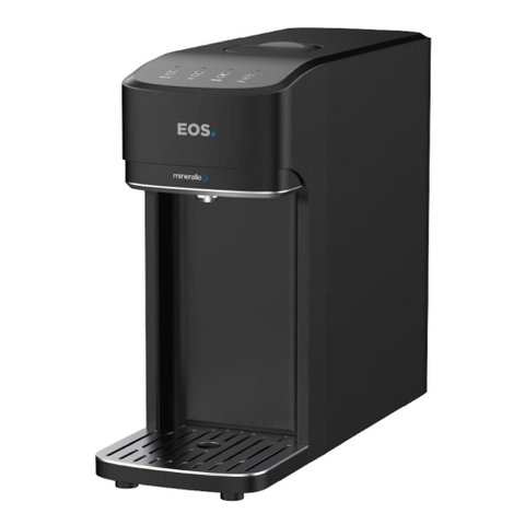 Bebedouro Purificador de Água Mineralle Slim Touch Eletrônico Preto EPE08P Bivolt - Eos