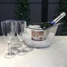 Kit Champanheira Grande Balde De Gelo 8L Conjunto 6 Taças Champagne Plástico - 4