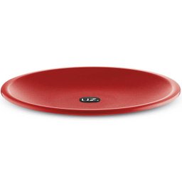 Prato Plástico Redondo Refeição Vermelho Resistente 26cm Raso - 1 Prato Plástico Redondo Refeição Vermelho Resistente 26cm Raso - 1