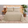 ROUPA DE CAMA CASAL SUPER KING CLASSIC COBRE LEITO AREZZO TECIDO PIQUET 03 PECAS SUPER PRATICO - 1
