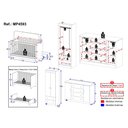 Ver imagem 4 de Quarto de Bebê Completo com Berço Americano 3 em 1 Encanto Multimóveis Mp4593 Branco