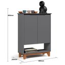 Ver imagem 7 de Sapateira Hall Flow Cinza