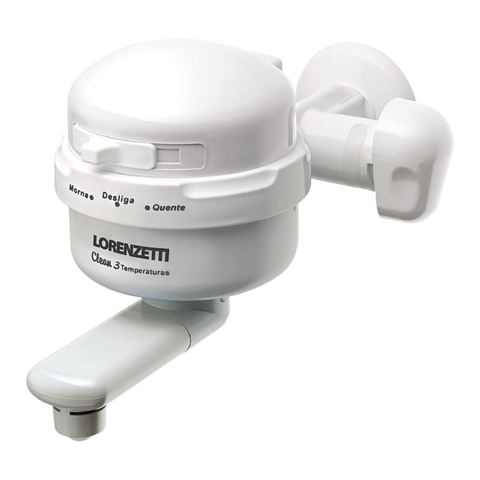 Torneira Elétrica Clean 3t Branca 5400w 220v