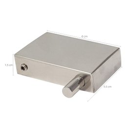 Gancho Cabide De Parede Multiuso Roupas Toalheiro Aço Inox - 2