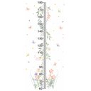 Ver imagem 2 de Régua do Crescimento Infantil Floral Borboletinhas Coloridas