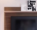 Ver imagem 3 de Painel Suspenso Maia 135mt para Tvs até 55 Polegadas Nogueira Real Off White - Colibri