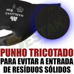 Kit 3 Luvas Anti-estática Tamanho GG Para Eletrônica Esd Preta - 4