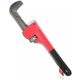 Kit Chave Grifo Aço 12 14 18pol Uso Industrial Emborrachada - 4