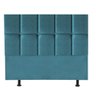 Cabeceira para Cama Box Casal 1,60 Cm Poliana - Oferta House Cor:azul Turquesa - 1