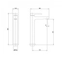 Ver imagem 2 de Torneira para Lavatório de Mesa Bica Alta Lift Docol