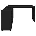 Ver imagem 7 de Mesa Escrivaninha em L 140x130cm 8 Nichos Eron A06 Preto - Mpozenato