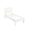 Cama Solteiro Master C/ Estrado Super Reforçado 100% MDF:Branco - 1